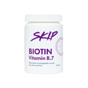 SKIP Biotin 5000 – Vitamin B.7 | 60 tabl.