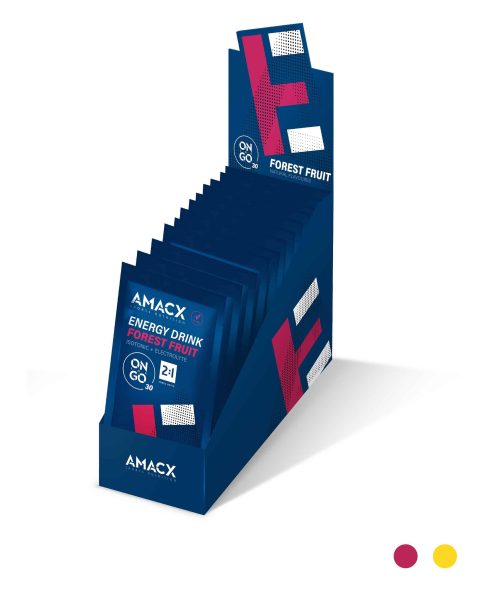 Amacx Sportsdrikk On The Go 30g Carb | 12 PK (Ferdigdosert)