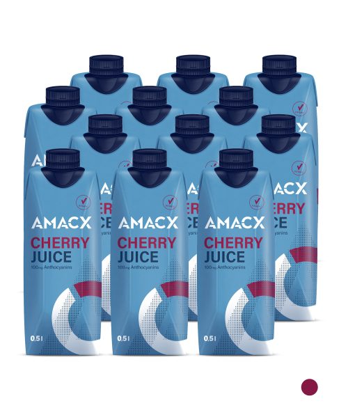 Amacx Cherry Juice | 12-pack – Restitusjon med naturlig kirsebærekstrakt
