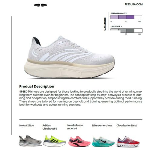 FESSURA SPEED 01 - Svart